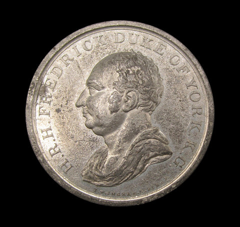 1827 Death Of The Duke Of York 44mm Medal - By Ingram