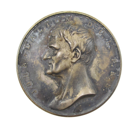 1842 Dr John Dalton 45mm Silver Medal - By Carter