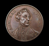1797 Battle of Camperdown Admiral Duncan 38mm Bronze Medal