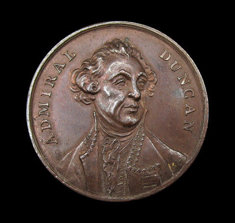 1797 Battle of Camperdown Admiral Duncan 38mm Bronze Medal