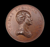 1773 Death Of Thomas Snelling 42mm Bronze Medal - By Rawle