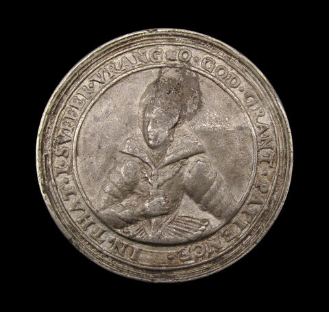 c.1615 James I Lady Arabella Stuart 51mm Cast medal