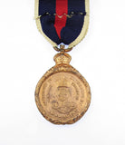 1902 Edward VII Coronation Medal On Ribbon - Awarded By The King