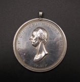 1814 Leicester Pitt Club 48mm Silver Medal - By Webb