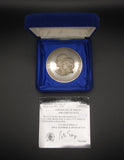 1972 Elizabeth II 25th Wedding Anniversary 51mm Silver Medal
