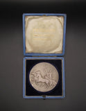 1908 London Olympic Games 50mm Silvered 'Donor' Medal - By Mackennal