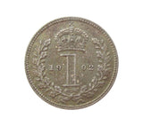 Edward VII 1902 Maundy Penny - UNC