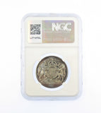 1937 George VI Coronation 32mm Silver Medal - NGC MS64