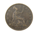 Victoria 1882 Penny - No H - Fine