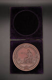 USA 1876 Philadelphia International Exhibition 76mm Medal - Cased