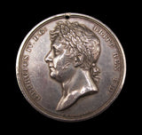 1821 George IV Coronation 49mm Silver Medal - By Halliday