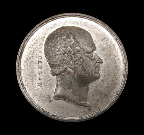 1853 Dublin Industrial Exhibition 44mm 'Dargan' Medal - By Woodhouse