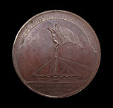 1797 Admiral Duncan Battle of Camperdown 49mm Medal - By Hancock