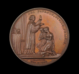 1840 Marriage Of Victoria & Albert 45mm Bronze Medal - By Halliday
