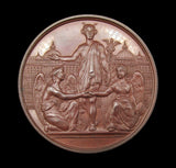 1888 Peoples Palace Workmans Industrial Exhibition 52mm Medal - By Restall