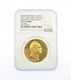 1831 William IV 33mm Gold Coronation Medal - NGC PF62CAM