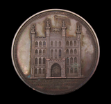 1837 Victoria Visit To The Guildhall 55mm Medal - By Wyon