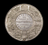c.1890 London Polytechnic Exhibition 57mm Medal - By Restall