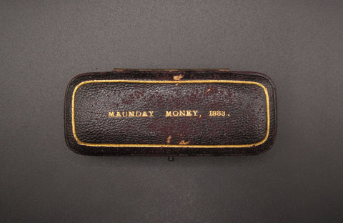 1883 Hard Case For 4 Coin Maundy Set