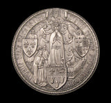 1937 Eton College 63mm Silver Cased Medal - By Pinches