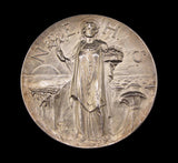 1911 North East Horticultural Society 52mm Silver Medal