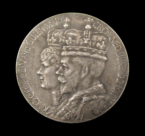 1911 George V Coronation 38mm Medal - By Sale