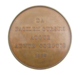 1838 Coronation Of Victoria 87mm Medal - By Pistrucci
