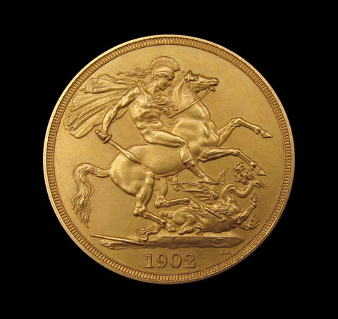 Edward VII 1902 Matt Proof Two Pound - nFDC