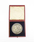 1897 Victoria Diamond Jubilee 56mm Silver Medal - Cased