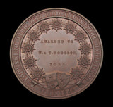 1866 Yorkshire Fine Art & Industrial Exhibition 89mm Medal - By Ottley