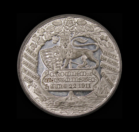 1911 George V Coronation 38mm Cased Medal - By Moore