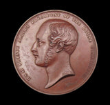 1851 Great Exhibition 44mm 'Exhibitor' Medal - By Wyon