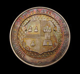 1924 Worcester County & City Lunatic Asylum 38mm Silver Medal