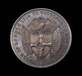 1896 Victoria Union Fire Insurance Co 38mm Silver Medal - By Bowcher