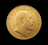 Edward VII 1902 9 Coin Matt Proof Set - Sovereign To Maundy