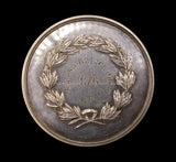 1876 Belgrave College Pimlico 42mm Silver Award Medal