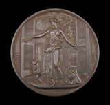 1854 Crystal Palace Exhibition 64mm Bronze Medal - By Pinches