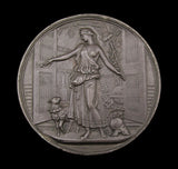 1884 London International Exhibition Crystal Palace 63mm Bronze Medal