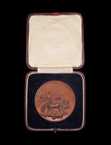1927-1928 Leeds Photographic Society 52mm Medal - Cased