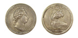 c.1820 Set Of 5 x Royal Academy Of Arts Silver Medals - Awarded To Artist John Wood