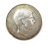 1969 Investiture Of Charles Prince Of Wales 45mm Silver Medal