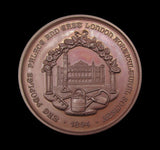 1910 East London Horticultural Society 39mm Medal - By Restall