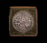 1911 Royal Automobile & Associated Clubs 77mm Silver Medal - By Herkomer