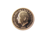 Charles III 2022 Gibraltar Quarter Sovereign - UNC