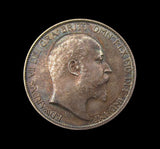 Edward VII 1902 9 Coin Matt Proof Set - Sovereign To Maundy