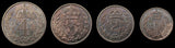 Edward VII 1902 9 Coin Matt Proof Set - Sovereign To Maundy