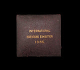 1885 International Inventions Exhibition 45mm Silver Medal - By Wyon