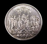 1887 Victoria Jubilee 77mm Silver Cased Medal - By Boehm