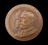 1911 George V Coronation 53mm Bronze Cased Medal - By Toft