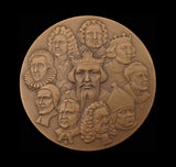 1965 Westminster Abbey Anniversary 57mm Bronze Medal - Cased